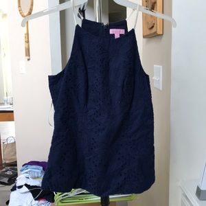 Blue Lilly Pulitzer shell